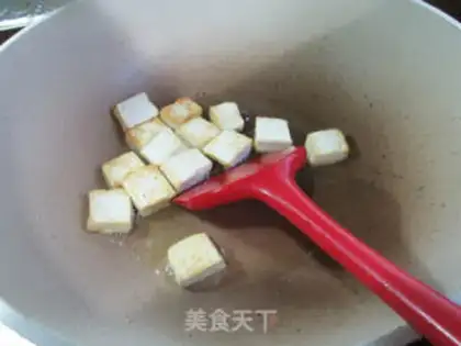 Make Garlic meat and tofu step 2