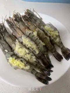 Make Garlic shrimp step 3