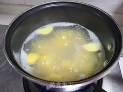 Make Porridge of Chicken Mountain step 3