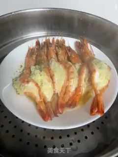 Make Garlic shrimp step 4