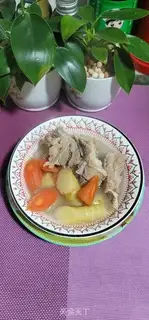 Make Potato carrot pork soup step 7