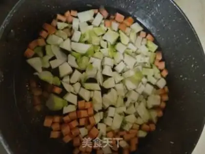 Make Shrimp rice step 2