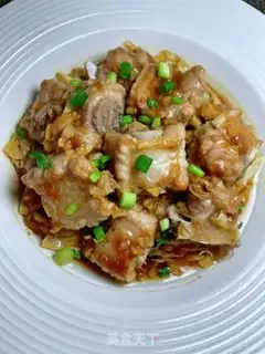 Make Garlic chops, rotting bamboo step 13