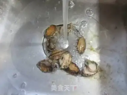 Make Abalone snail chicken step 1