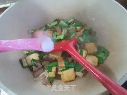 Make Garlic meat and tofu step 8