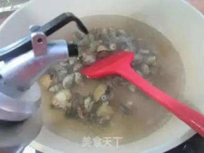 Make Abalone snail chicken step 2