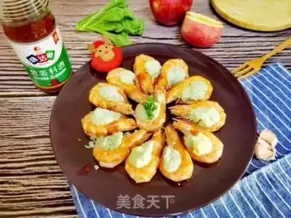 Make Apple garlic and shrimp step 6