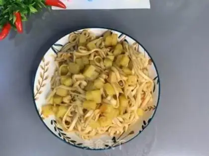 Make Potato noodles step 7