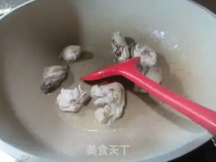 Make Abalone snail chicken step 4