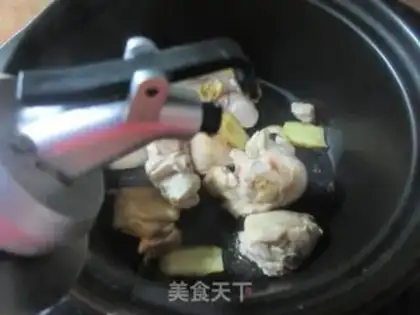 Make Abalone snail chicken step 6