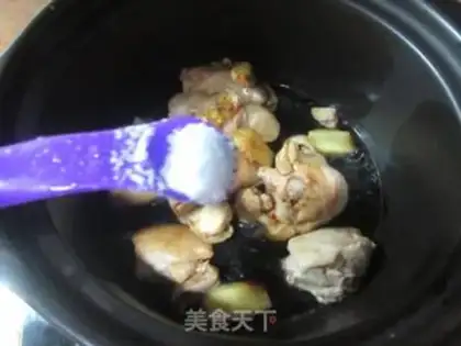 Make Abalone snail chicken step 8