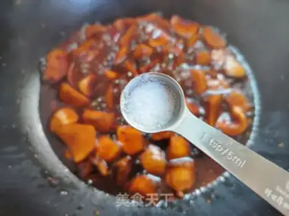 Make Red apricot mushroom step 7