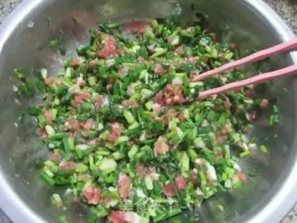 Make Onion dumplings step 8