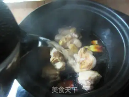 Make Abalone snail chicken step 10