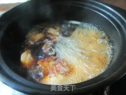 Make Abalone snail chicken step 11