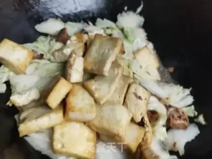 Make Cabbage tofu step 8