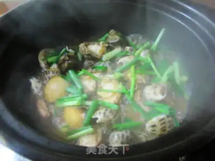 Make Abalone snail chicken step 13
