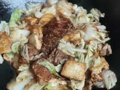 Make Cabbage tofu step 12