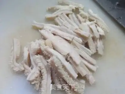Make Garlic fried cattle step 1
