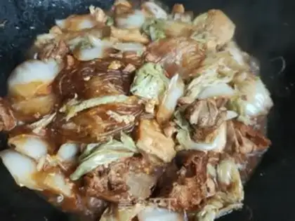 Make Cabbage tofu step 13