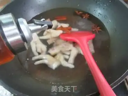 Make Chicken claws with tofu step 3
