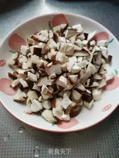 Make Fry mushrooms and fried chickens step 5