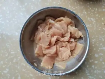 Make Egg gravy bean gravy soup step 1