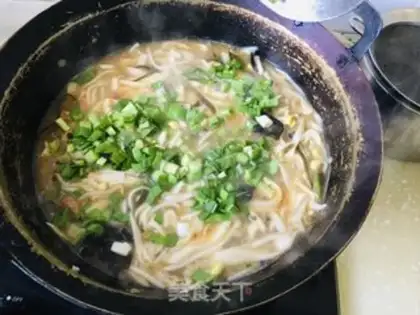 Make The rice noodles step 9