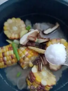 Make ♪ The pox corn stewed dragon bones ♪ step 8