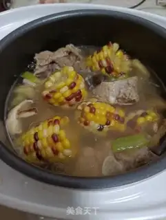 Make ♪ The pox corn stewed dragon bones ♪ step 15
