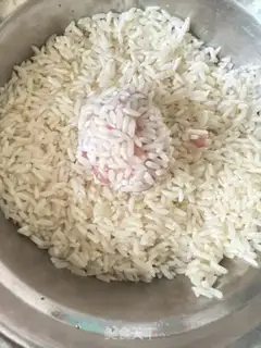 Make Pearl rice balls step 2