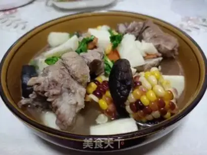 Make ♪ The pox corn stewed dragon bones ♪ step 19