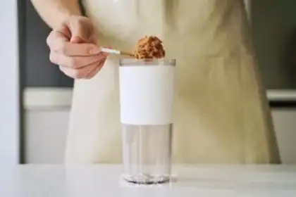 Make Chestnut pudding sandwich step 1