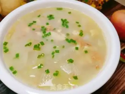 Make Shrimp melon soup step 8