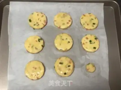 Make Onion meat and ham scone step 5