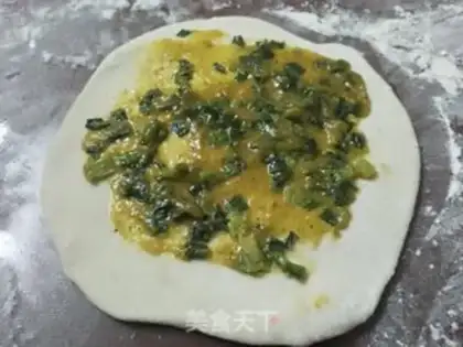 Make Onion cake step 4