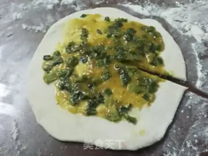 Make Onion cake step 5