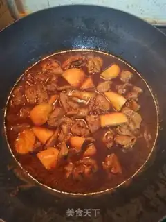 Make Yellow chicken step 8