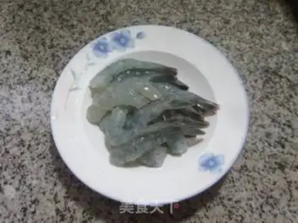 Make Fried shrimp step 1