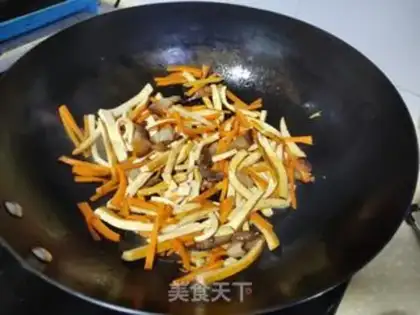 Make Soy bean dry and blue step 3