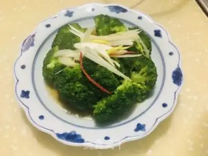 Make ♪ Burn the broccoli ♪ step 5