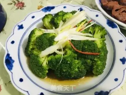 Make ♪ Burn the broccoli ♪ step 6
