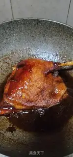 Make The saffron leg step 9
