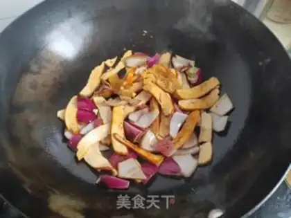 Make Mustard soy-dried beef step 4