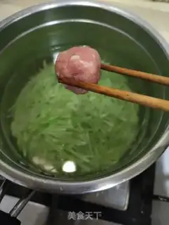 Make Blue carrot meatball soup step 6