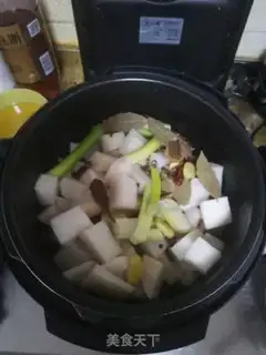 Make The radish stew step 4