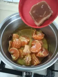 Make Yellow sugar oranges step 6