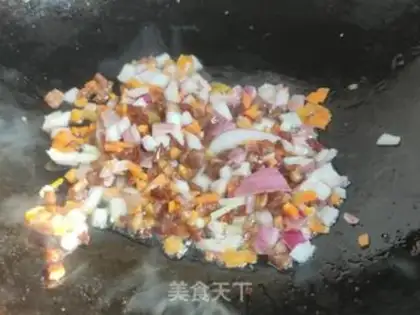 Make Five colours of rice rice step 5