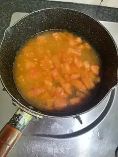 Make Tomato tofu fat cow soup step 6