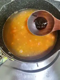 Make Tomato tofu fat cow soup step 7